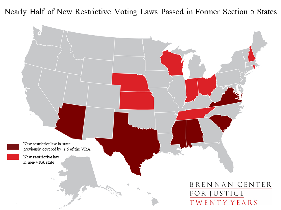 Voting Laws By State Chart